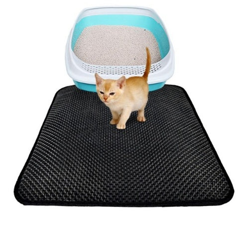 Litter Box Clean Mat
